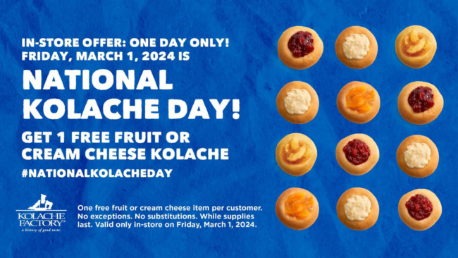 national kolache day