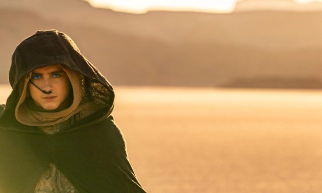 Paul walks in a desert in Dune: Part Two.