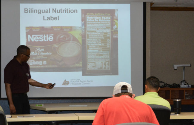 OSU food labeling workshop