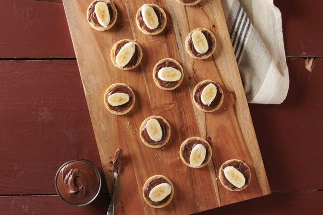 Nutella shortbread