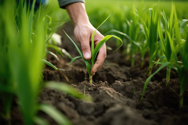 Regenerative agriculture. 